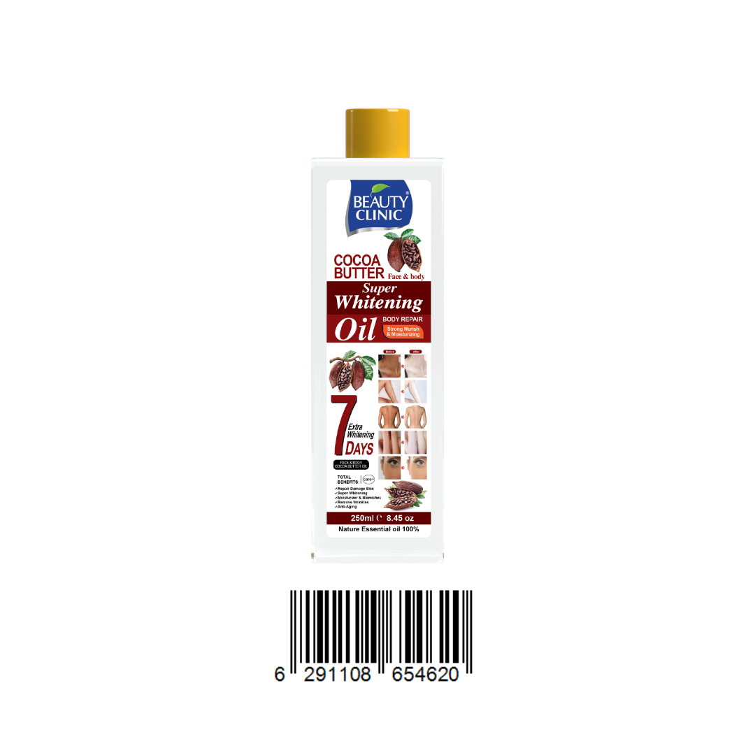BEAUTY CLINIC - SUPER WHITNING OIL - COCOA BUTTER