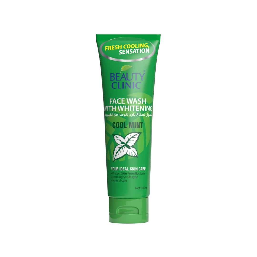 Beauty Clinic Face Wash With Whitening – Cool Mint