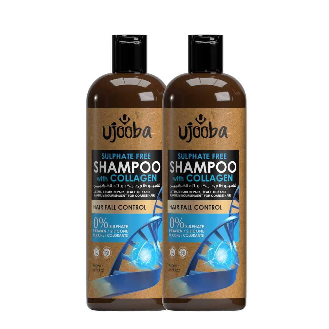 Ujooba Sulphate-Free Shampoo with Collagen – Hair Fall Control