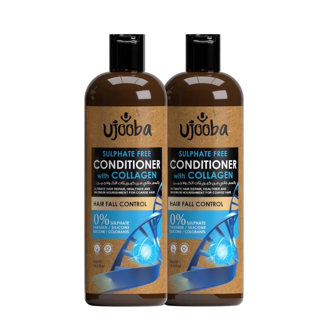 Ujooba Sulphate-Free Conditioner with Collagen – Hair Fall Control