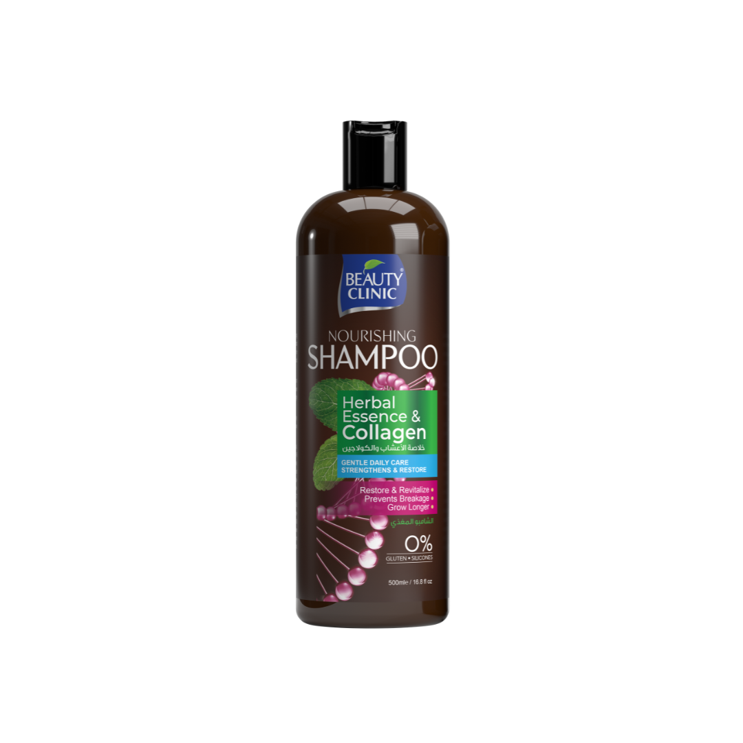 Beauty Clinic Nourishing Shampoo – Herbal Essence & Collagen