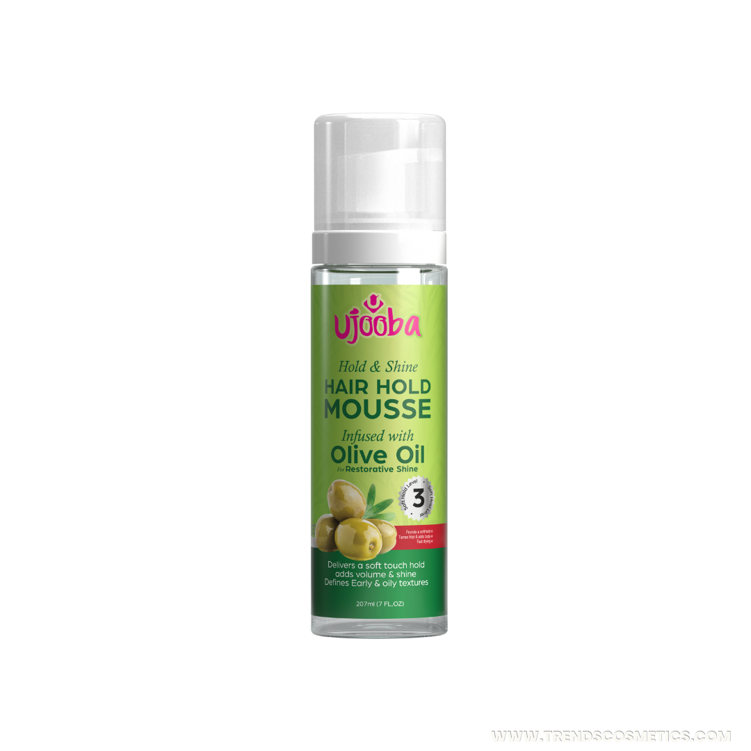 Ujooba Hair & Hold Mousse – Olive Oil