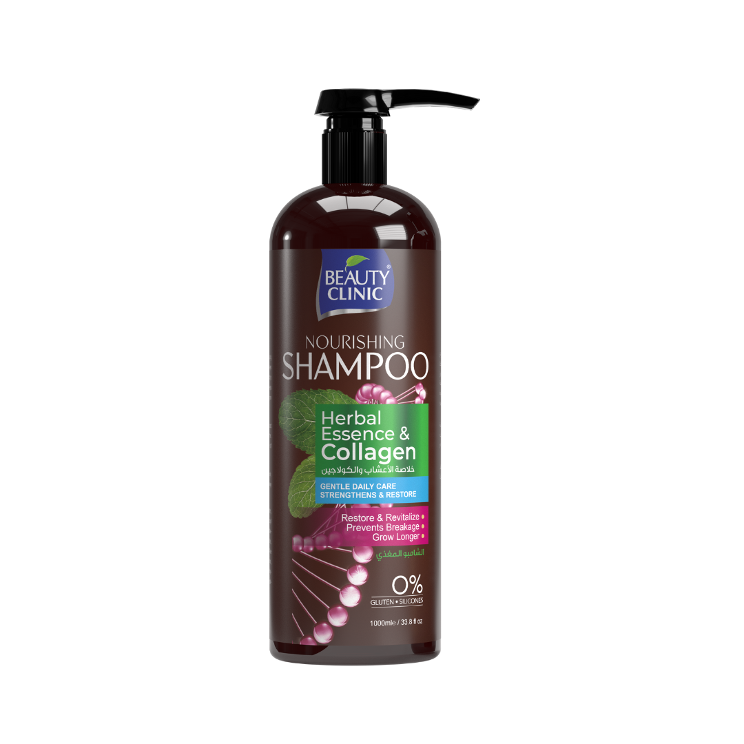 Beauty Clinic Nourishing Shampoo – Herbal Essence & Collagen