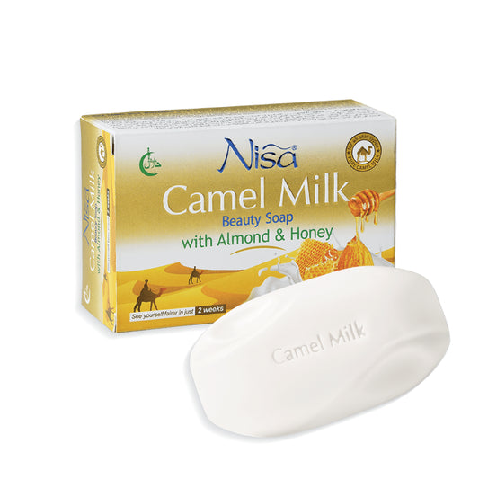 NISA - WHITENING CAMEL MILK SOAP - ALMOND & HONEY