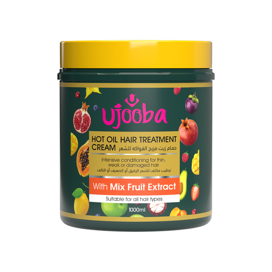 UJOOBA -  MIX FRUIT -  HOT OIL HAIR TREATMENT CREAM