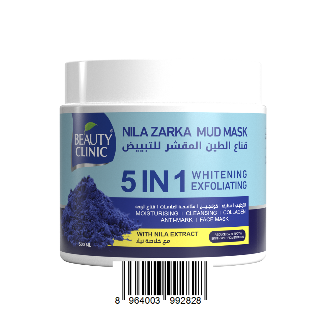 Beauty Clinic Nila Zarka Mud Mask – 5-in-1 with Nila  Extract